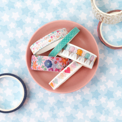Shimelle Reasons To Smile Washi Tape-8 Pieces