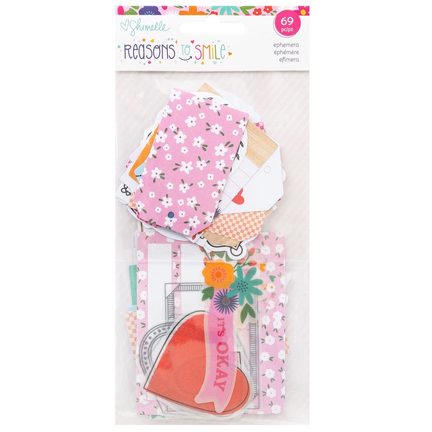Shimelle Reasons To Smile Ephemera-Journaling
