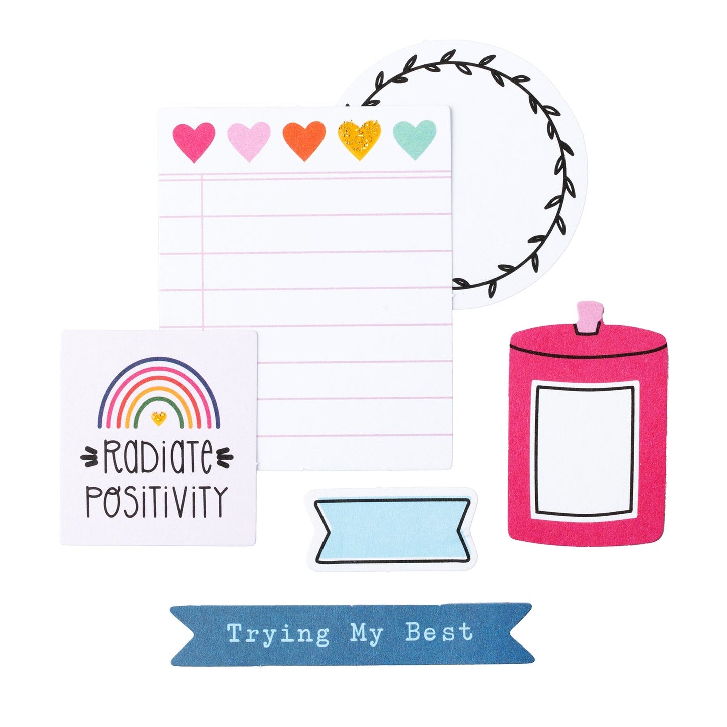 Shimelle Reasons To Smile Ephemera-Journaling