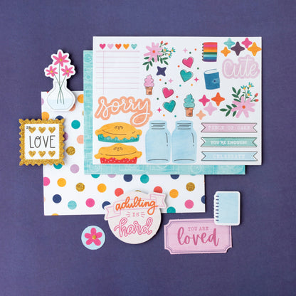 Shimelle Reasons To Smile Card Making Kit-Makes 20