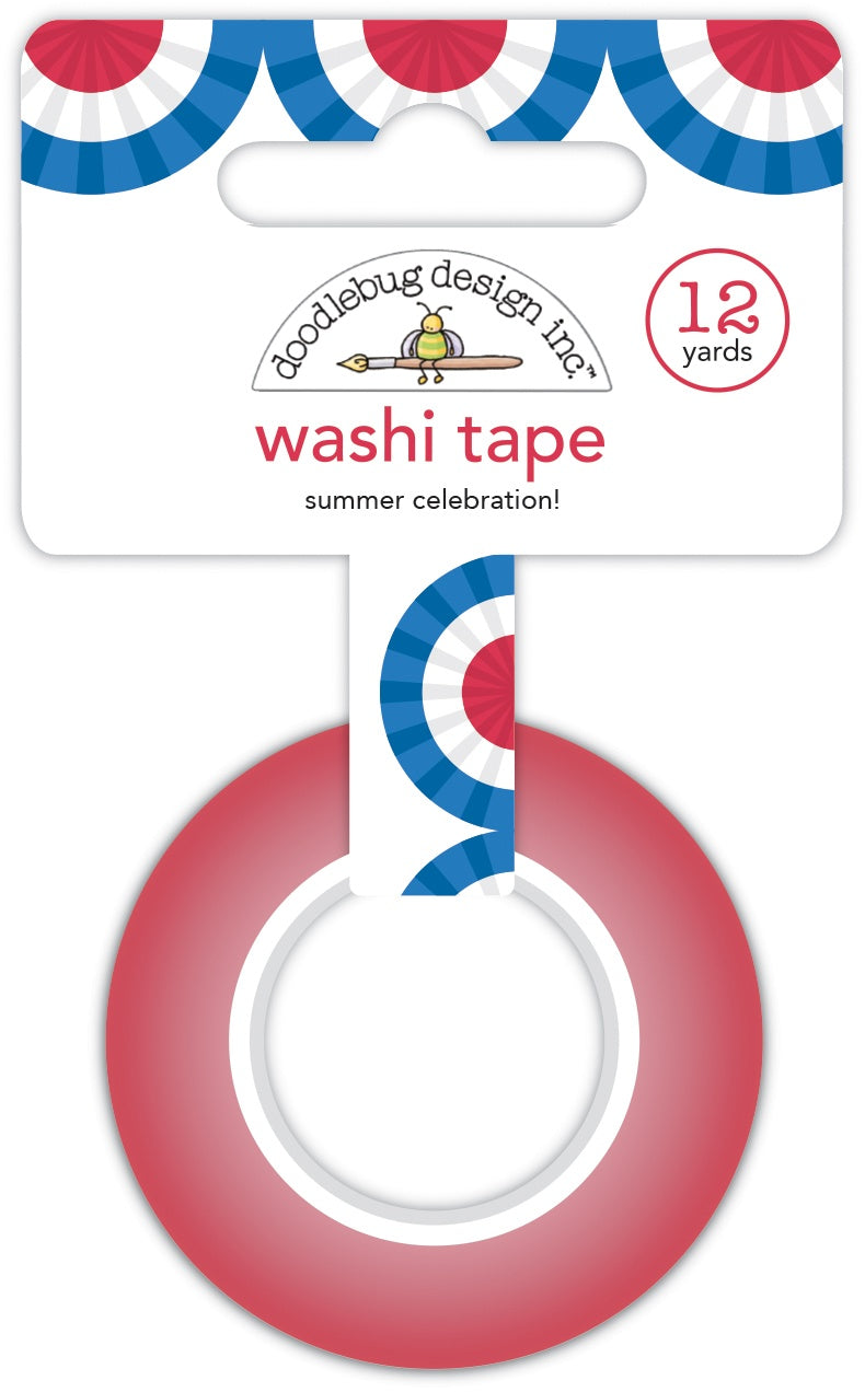 Doodlebug Washi Tape-Summer Celebration!, Hometown USA