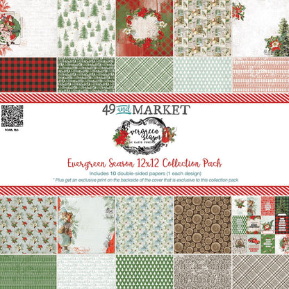 49 & Market Collection Pack 12"X12"-Evergreen Season