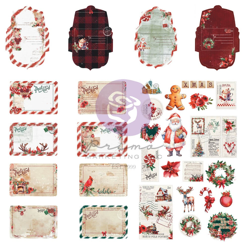 Prima Marketing Envelopes 8/Pkg-From The North Pole