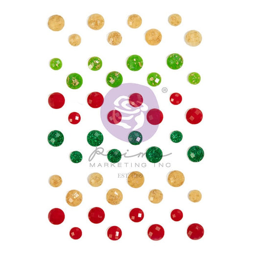 From The North Pole Say It In Crystals-Assorted Dots 48/Pkg