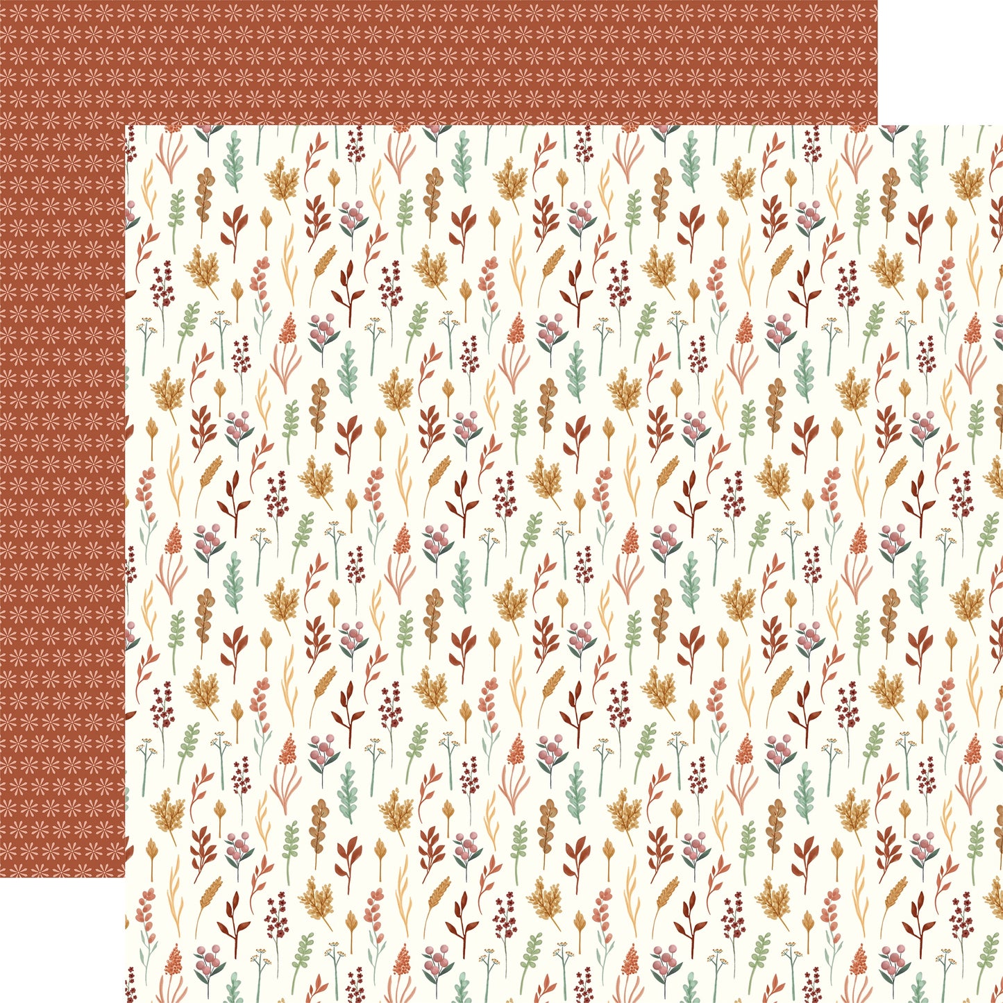 Harvest Double-Sided Cardstock 12"X12"-