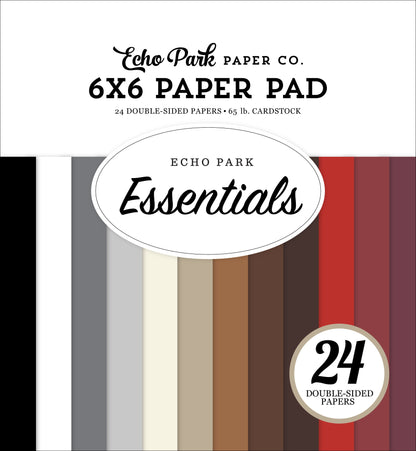 Echo Park Double-Sided Paper Pad 6"X6"-Neutral