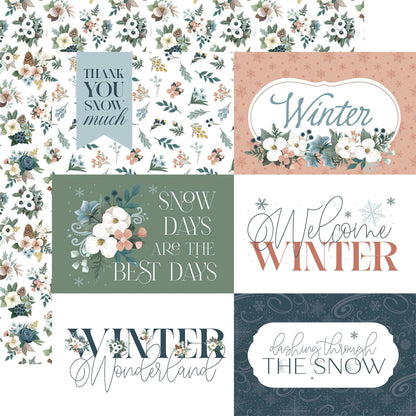 Winter Wonderland Double-Sided Cardstock 12"X12"-