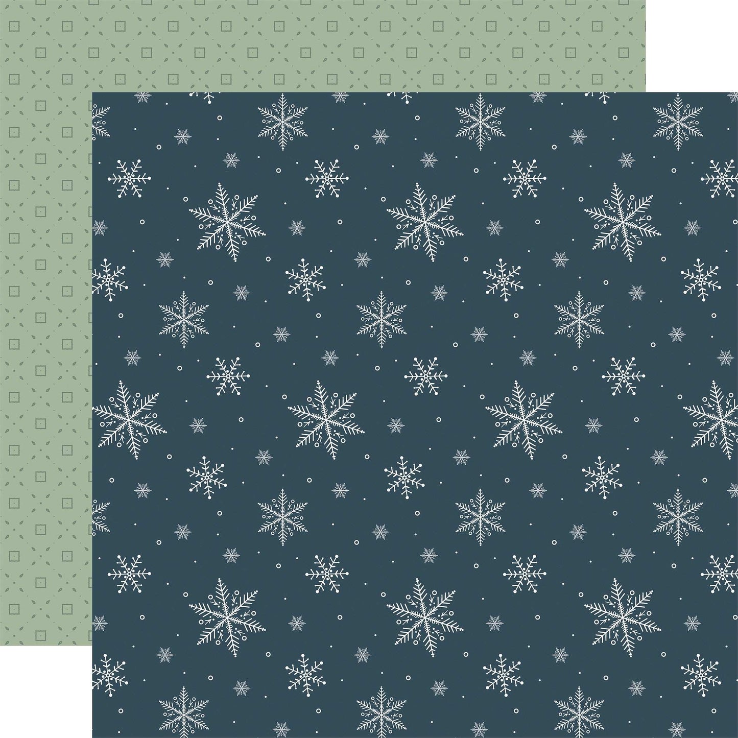 Winter Wonderland Double-Sided Cardstock 12"X12"-