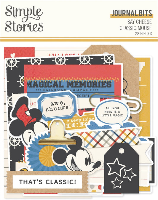 Say Cheese Classic Mouse Bits & Pieces Die-Cuts-Journal