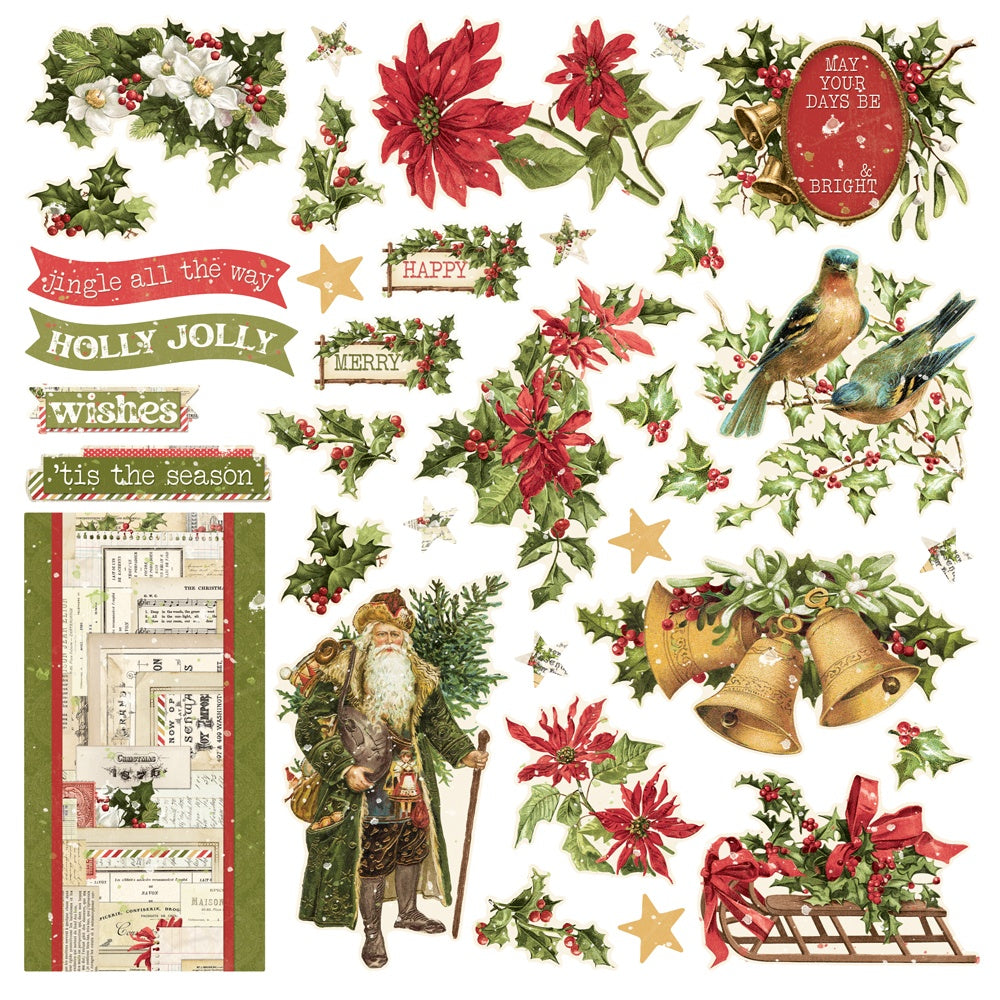 Simple Stories Simple Cards Card Kit-Simple Vintage Yuletide