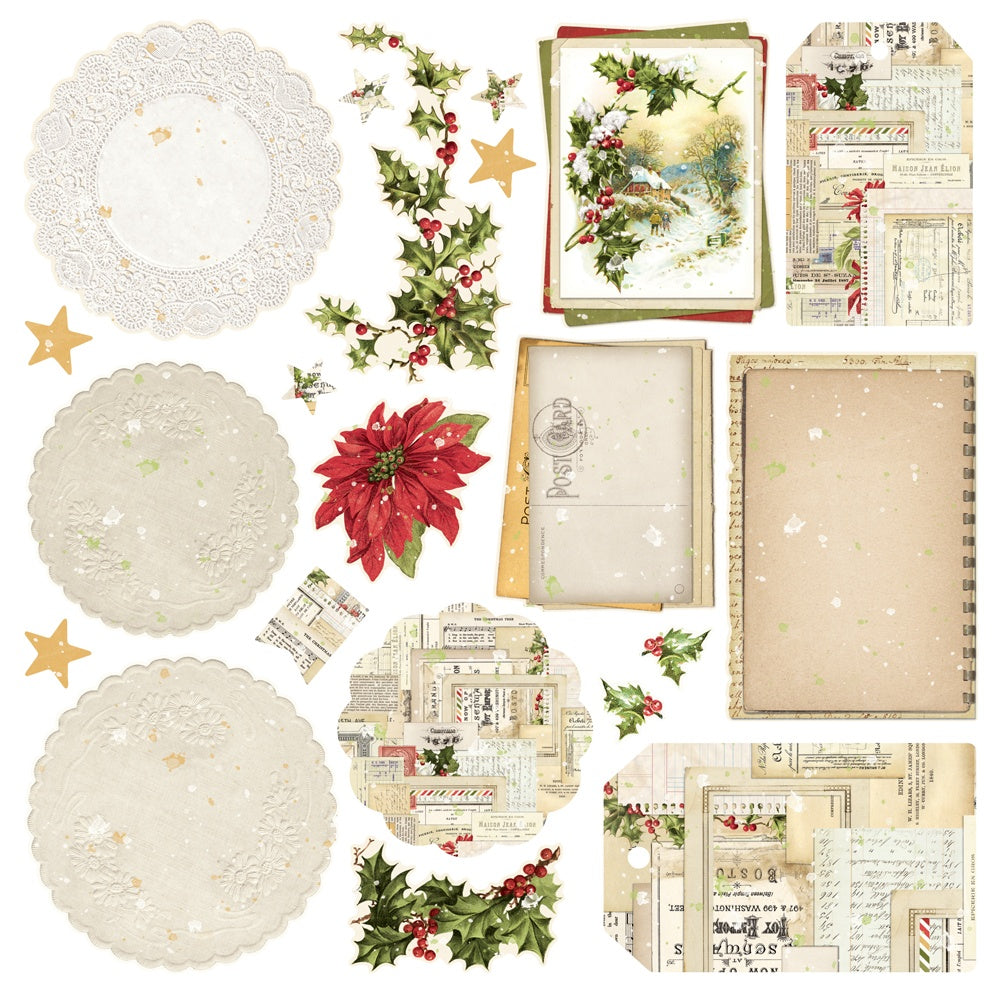 Simple Stories Simple Cards Card Kit-Simple Vintage Yuletide