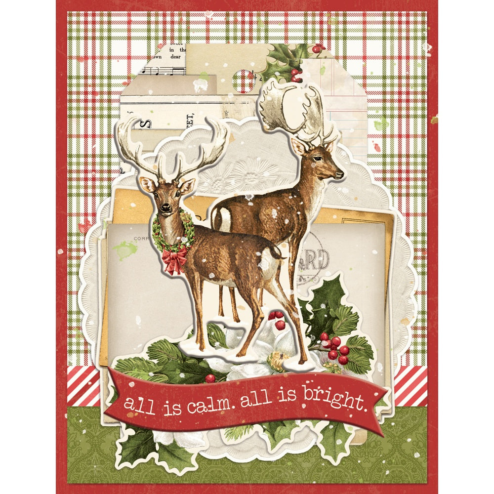 Simple Stories Simple Cards Card Kit-Simple Vintage Yuletide