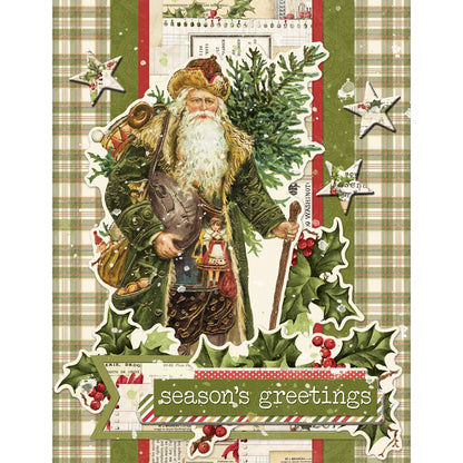 Simple Stories Simple Cards Card Kit-Simple Vintage Yuletide