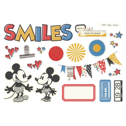 Simple Stories Simple Pages Page Pieces-Say Cheese Classic Mouse