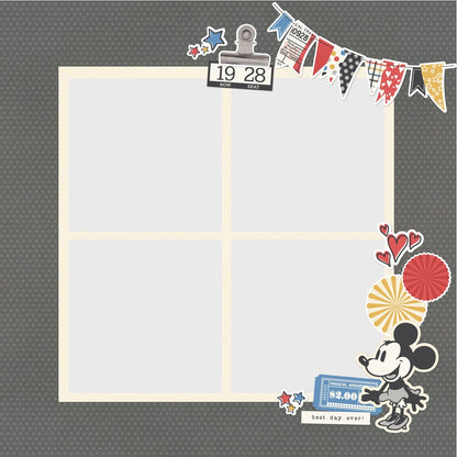 Simple Stories Simple Pages Page Pieces-Say Cheese Classic Mouse