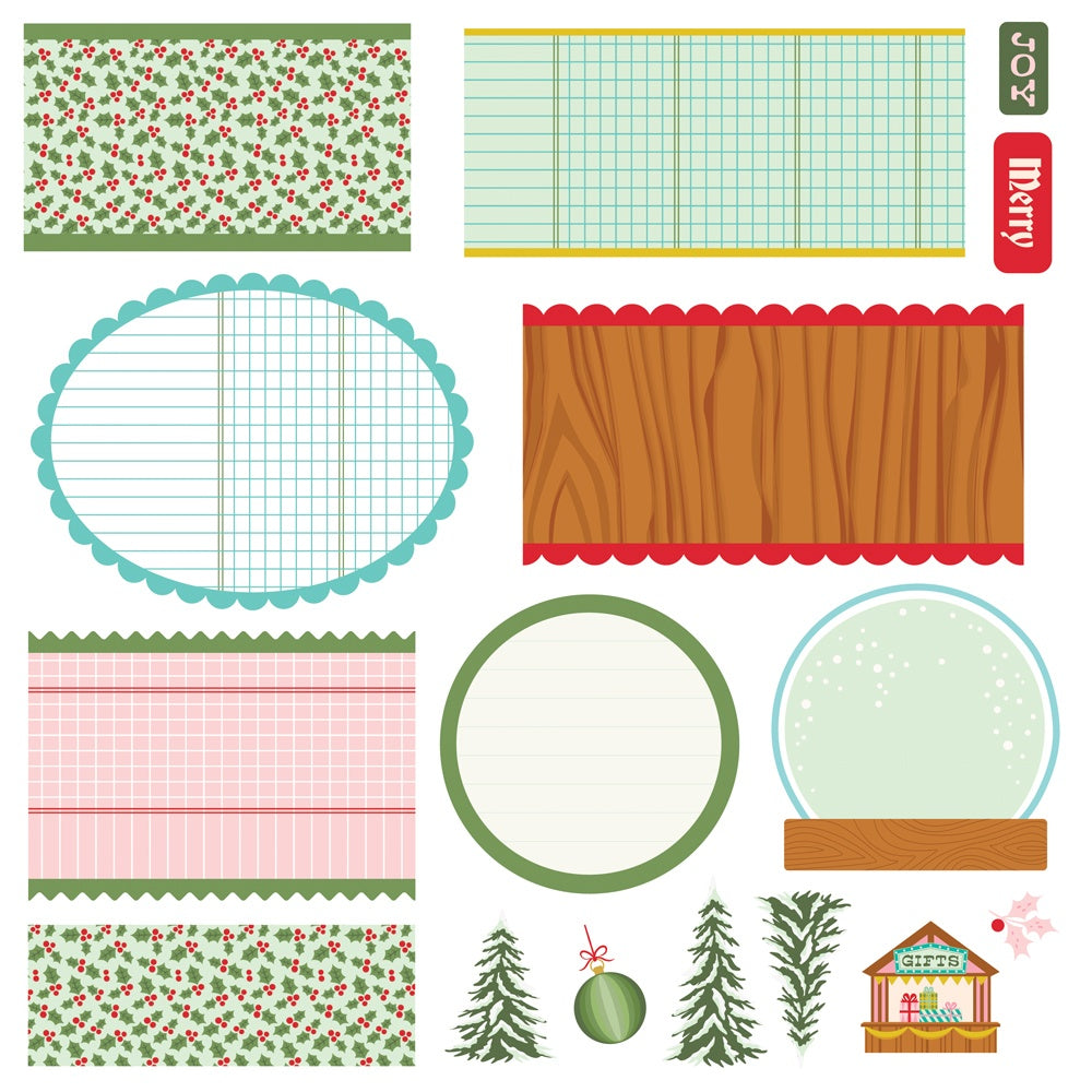 Simple Stories Simple Cards Card Kit -Snow Pine Lodge