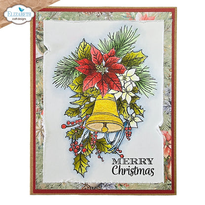 Elizabeth Craft Clear Stamps-Joyous Christmas