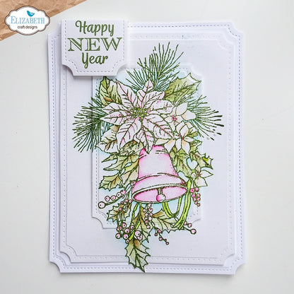 Elizabeth Craft Clear Stamps-Joyous Christmas