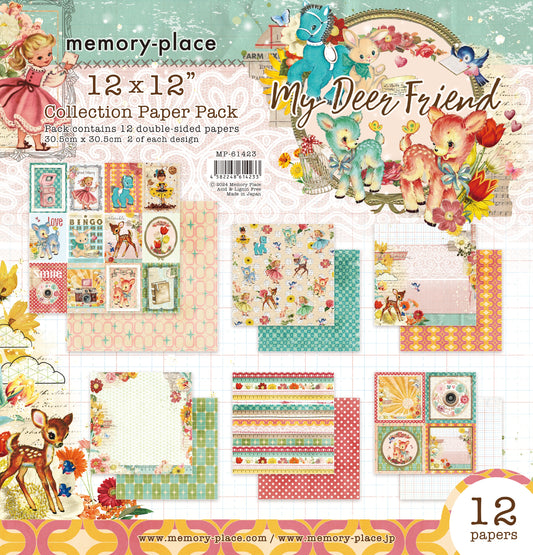 Memory Place Collection Pack 12"X12"-My Deer Friend