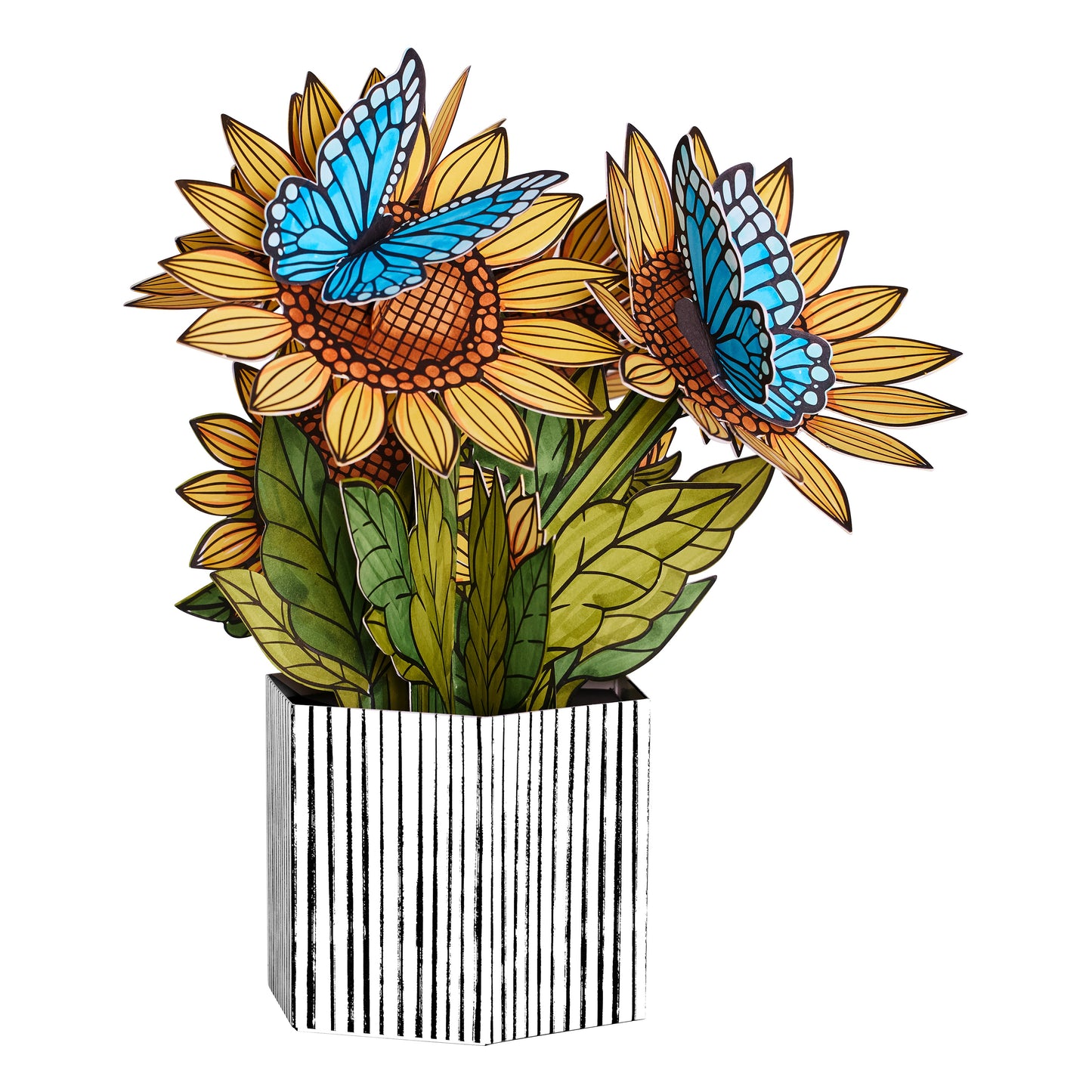 Faber Castell Pop Up Coloring Bouquet-Sunflowers & Butterflies