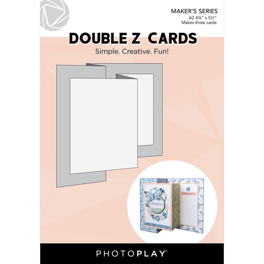 PhotoPlay Double Z Cards A2 6/Pkg-4.25x5.5