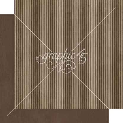 Graphic 45 Collection Pack 12"X12"-Patterns & Solids, Autumn Greetings