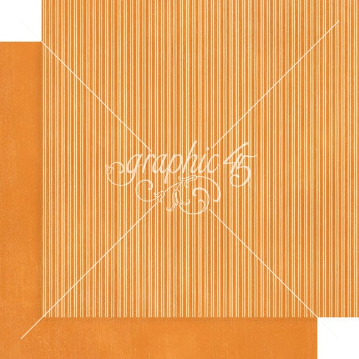 Graphic 45 Collection Pack 12"X12"-Patterns & Solids, Autumn Greetings