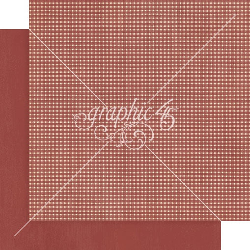 Graphic 45 Collection Pack 12"X12"-Patterns & Solids, Autumn Greetings