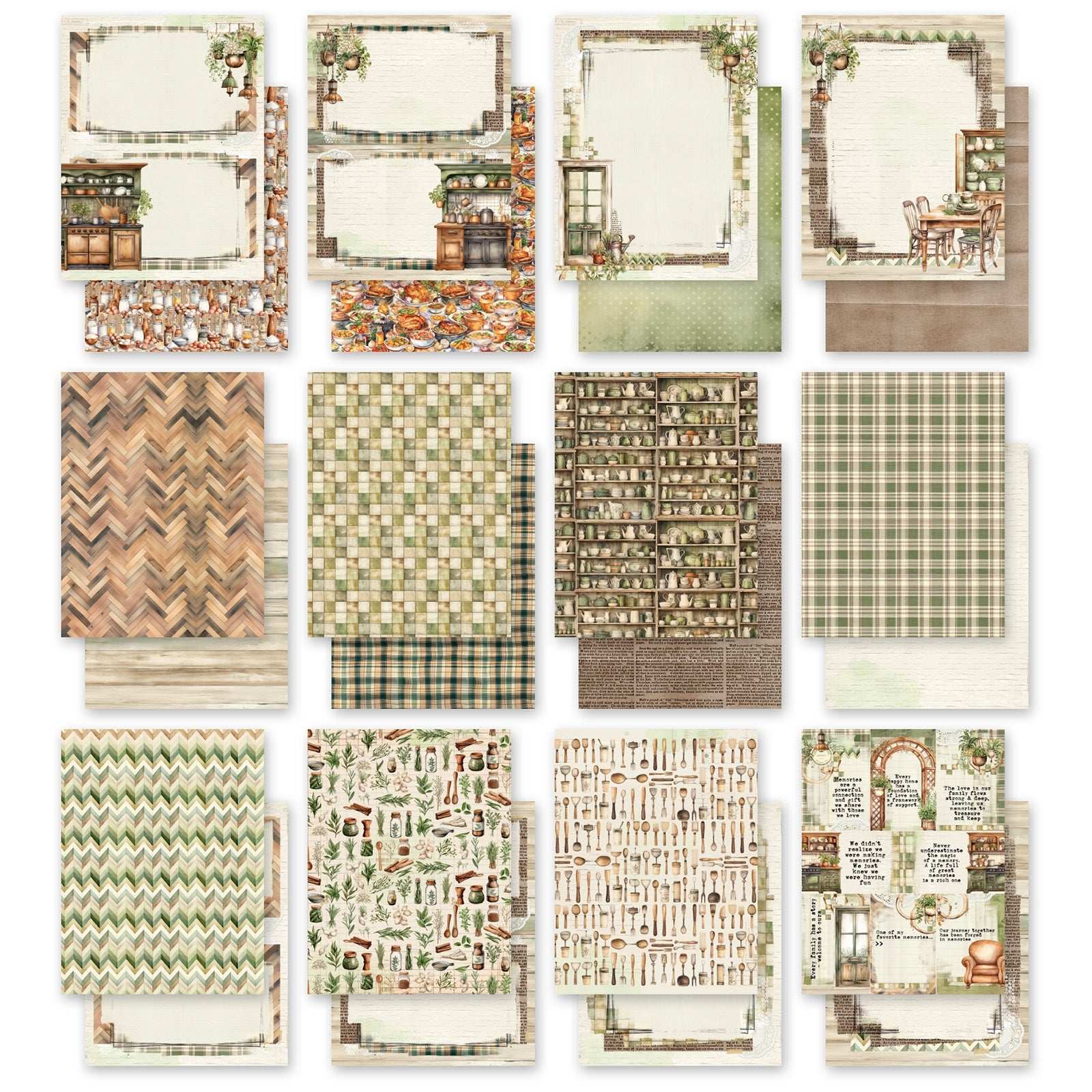 49 And Market Collection Pack 6"X8"-Cotttagecore