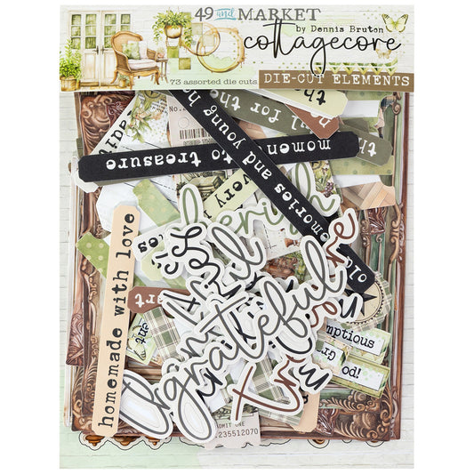 49 And Market Die-Cut Elements-Cottagecore