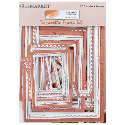 49 And Market Frame Set-Color Swatch: Terracotta