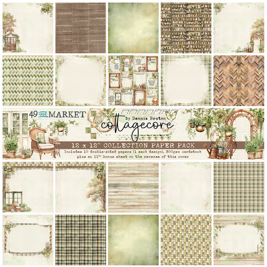 49 & Market Collection Pack 12"X12"-Cottagecore