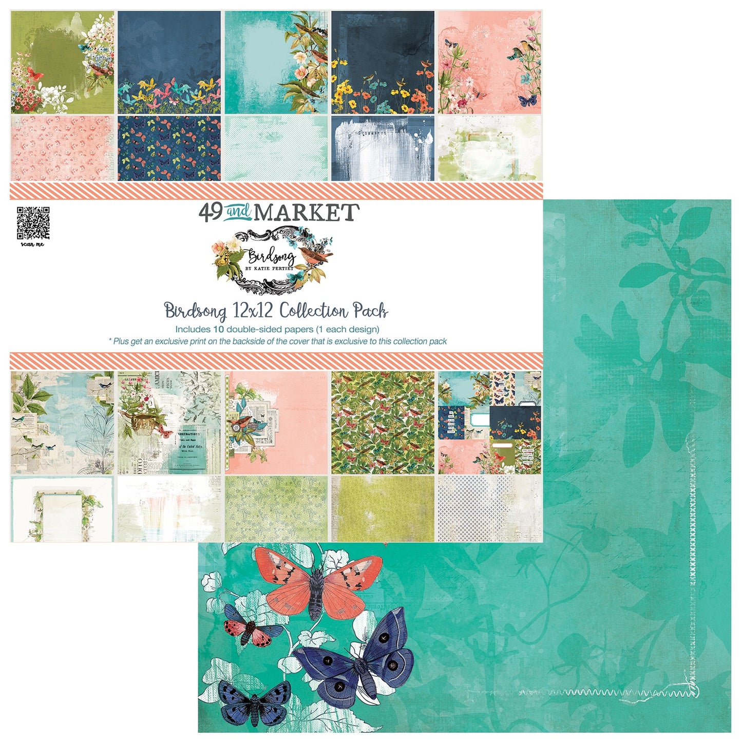 49 & Market Collection Pack 12"X12"-Birdsong