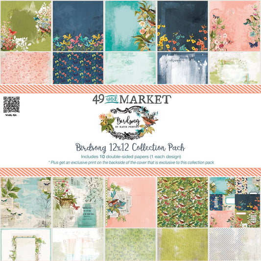 49 & Market Collection Pack 12"X12"-Birdsong