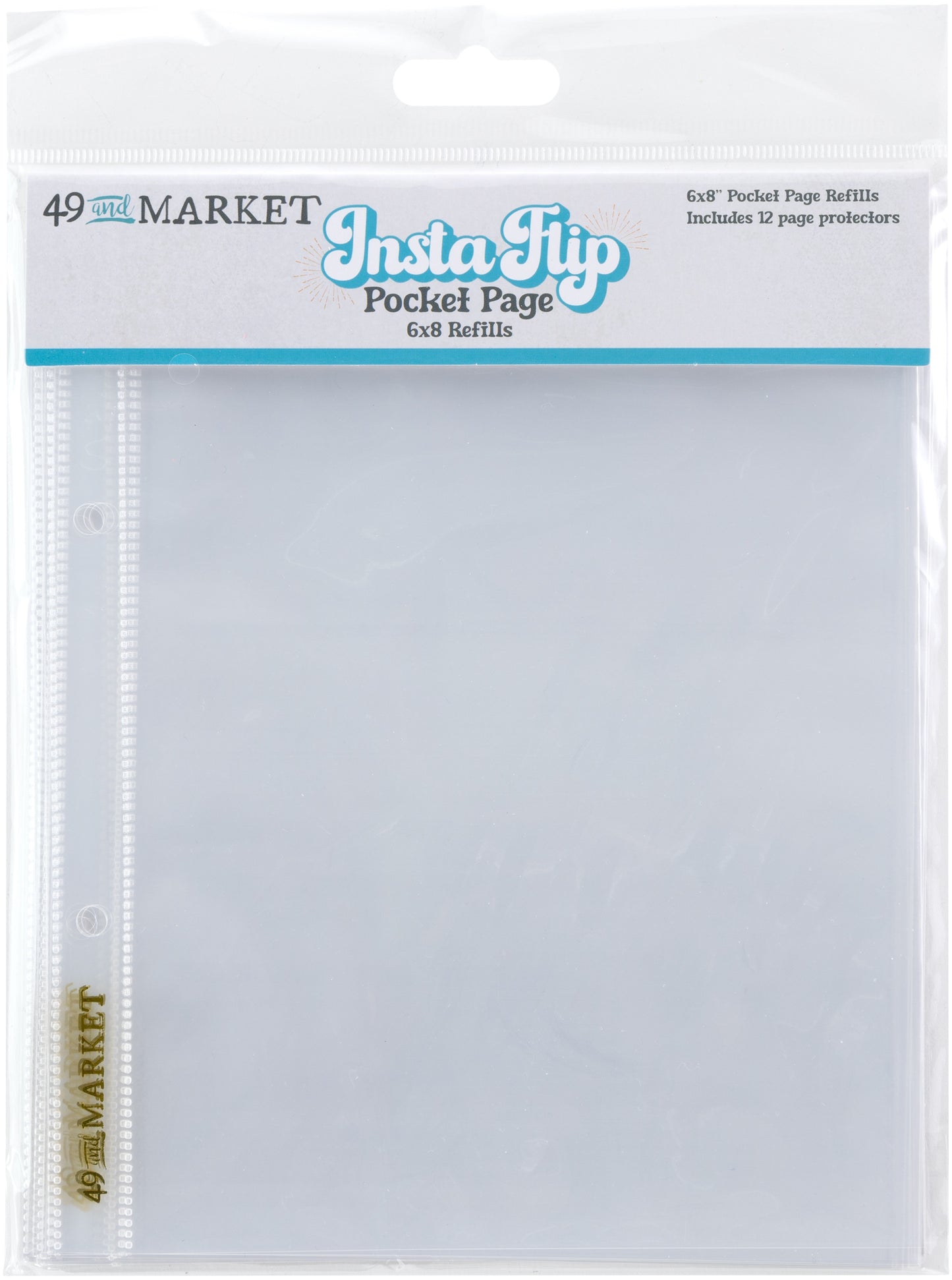 49 And Market InstaFlip Pocket Page-6"X8" Refills