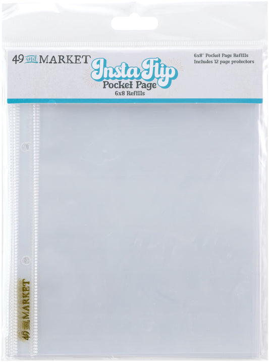 49 And Market InstaFlip Pocket Page-6"X8" Refills