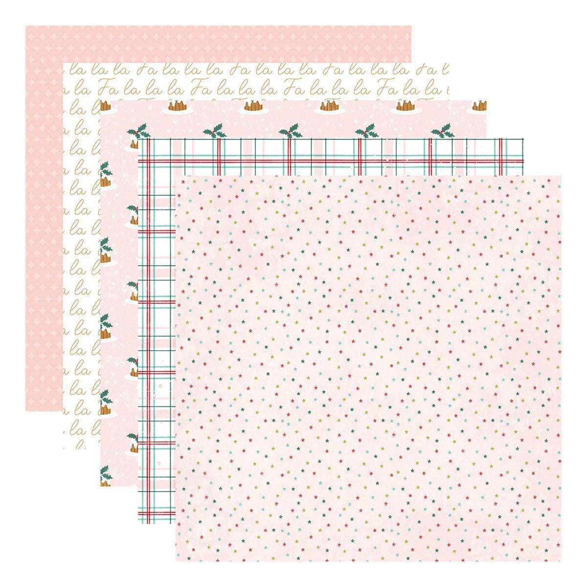 Spellbinders Designer Paper Pad 12"X12" From Rosie's Studio-Oh Joyful Day