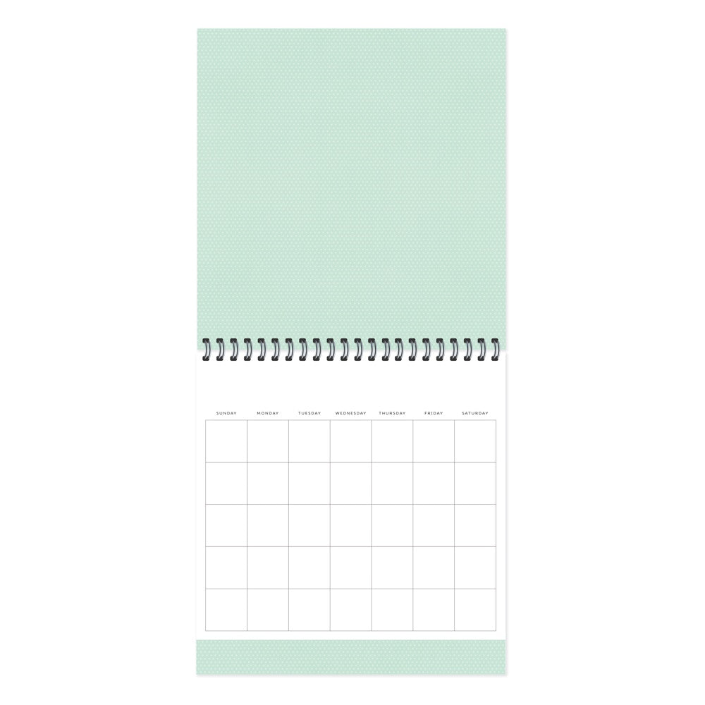 Simple Stories 12-Month Memory Calendar-Color Vibe