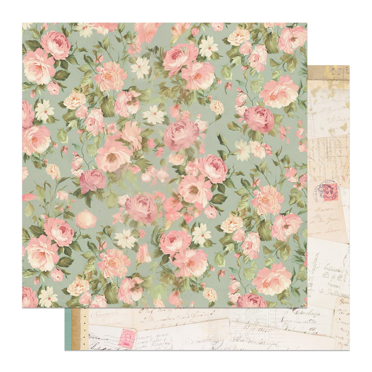 Beautiful Junque Double-Sided Cardstock 12"X12"- Select Style