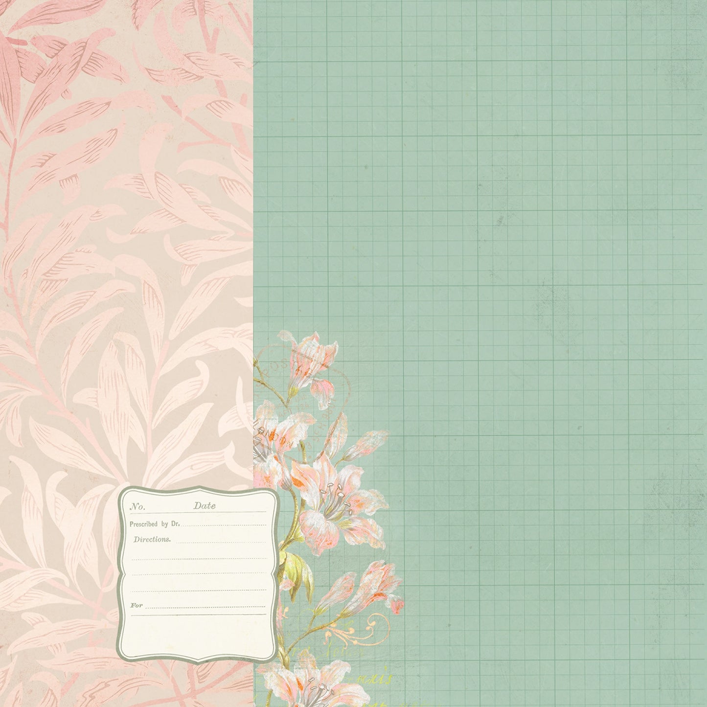 Beautiful Junque Double-Sided Cardstock 12"X12"- Select Style