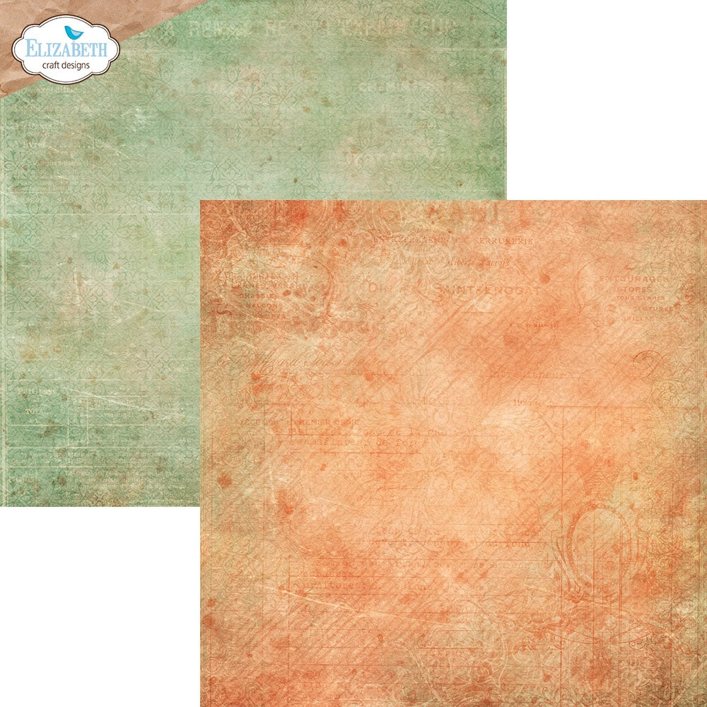 Elizabeth Craft Double-Sided Cardstock Pack 12"X12"-Autumn Harvest