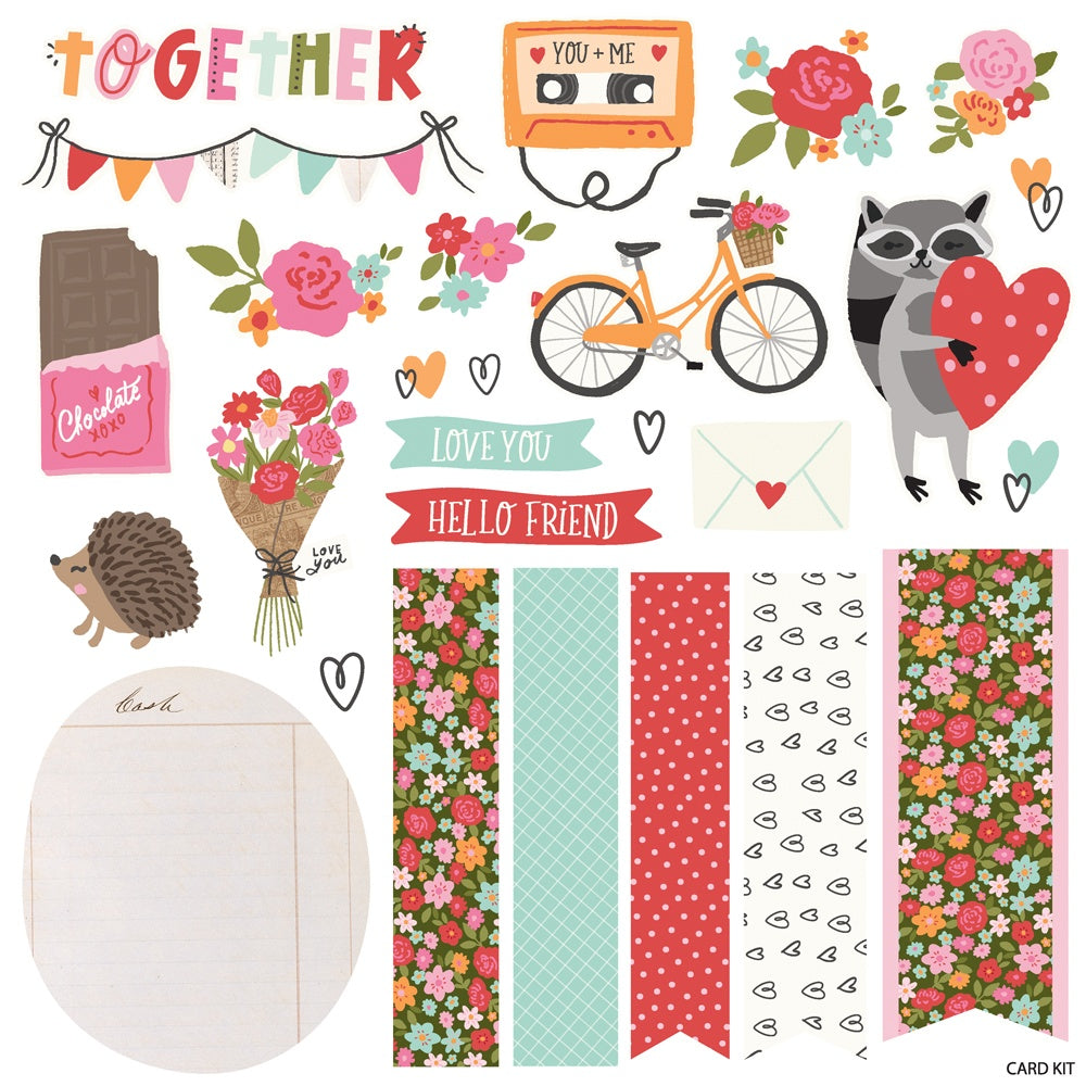 Simple Stories Simple Cards Card Kit-Heartstrings