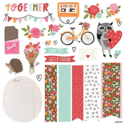 Simple Stories Simple Cards Card Kit-Heartstrings