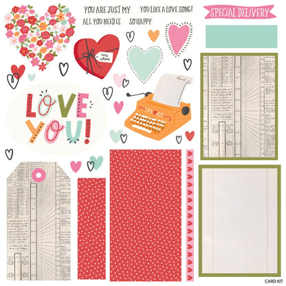 Simple Stories Simple Cards Card Kit-Heartstrings