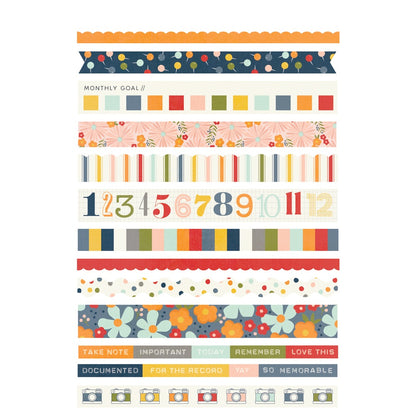 Simple Stories Sticker Book 8/Sheets-For The Record