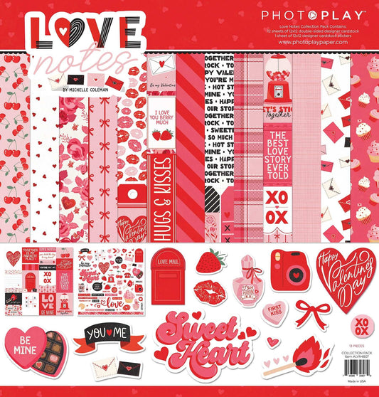 PhotoPlay Collection Pack 12"X12"-Love Notes