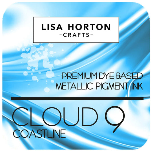 Lisa Horton Crafts Cloud 9 Metallic Ink Pad -Select Color