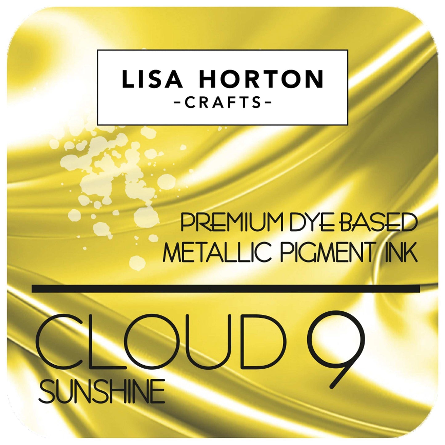 Lisa Horton Crafts Cloud 9 Metallic Ink Pad -Select Color