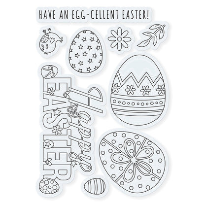 Tonic Studios A6 Stamp Set-A Pastel Parade