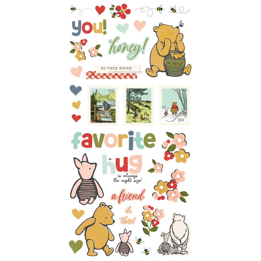 Simple Stories Simple Cards Card Kit-Say Cheese Classic Pooh